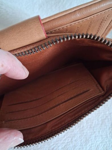 Leather Wallet - Tan - New Without Tags RRP 65