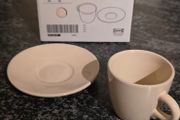 Ikea Cup Saucer set x4
