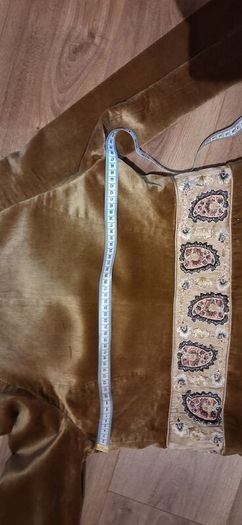 Rare Vintage 1999 Karen Millen Penny Lane Velvet Coat | Real Sheepskin Trim | Size 14 Afghan