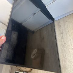 sony smart tv  with wall mount no legs