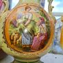 2 Beautiful Antique Pair of early 20th-century English Edwardian Pottery Baluster Vases Postage Available or Collection Image 2