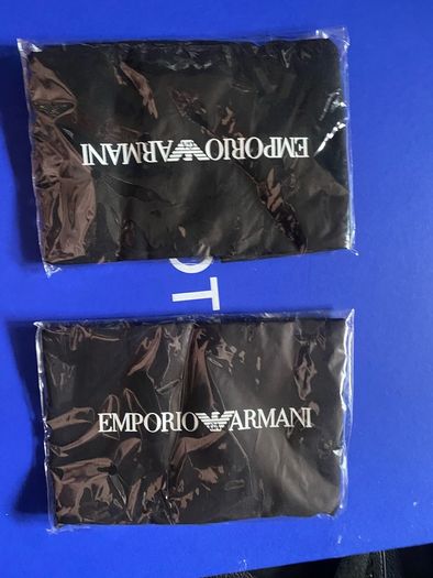 Armani cotton drawstring bag