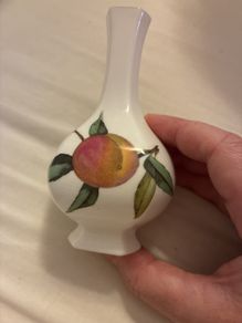 Royal Worcester Fine Bone China Bud Vase in Arden Pattern