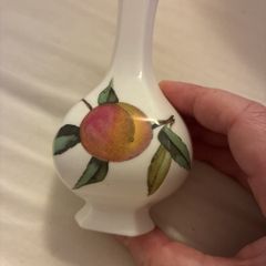 Royal Worcester Fine Bone China Bud Vase in Arden Pattern