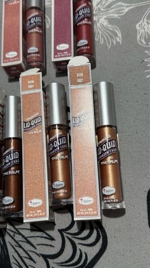 The balm new sparkling liquid eyeshadows