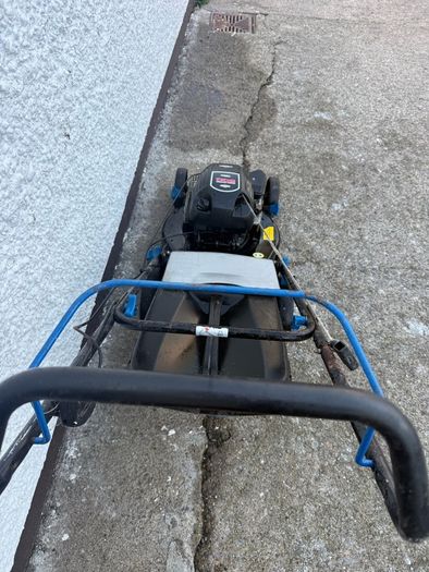 petrol lawnmower