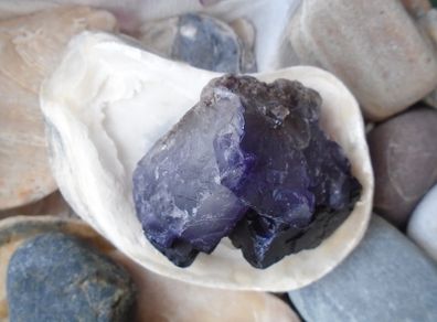 Cubic Purple Fluorite,Crystals,Gemstones