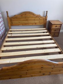 Solid wood bedroom furniture