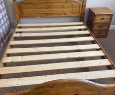 Solid wood bedroom furniture
