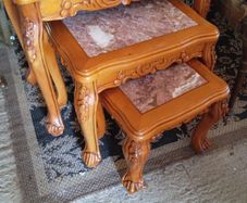 Vintage table nest