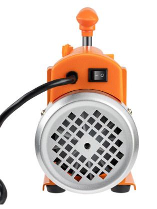 BRAND NEW 3/4CFM AC Refrigerant Vacuum Pump with Gauges HVAC Refrigeration Home Vacuum Packing Air Condition Automobile Maintenance