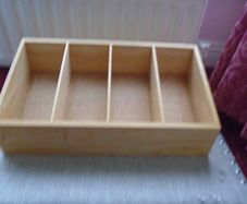 Wooden cutlery storage, Storage, Wooden storage, Home