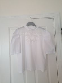 NEW Zara White Tshirt