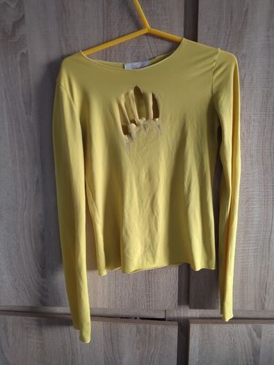 Yellow top fit xs s m