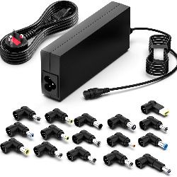 Universal Laptop Charger 15V 20V AC Adapter with 15 Tips for HP Dell Lenovo Acer ASUS Toshiba Sony Samsung