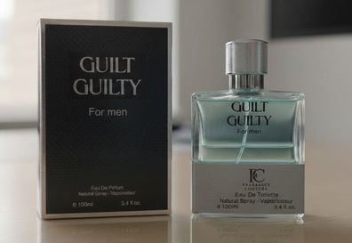 Guilt Guilty Mens Fragrance 100ml, Sealed & Unused.