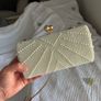 White pearl clutch Image 2