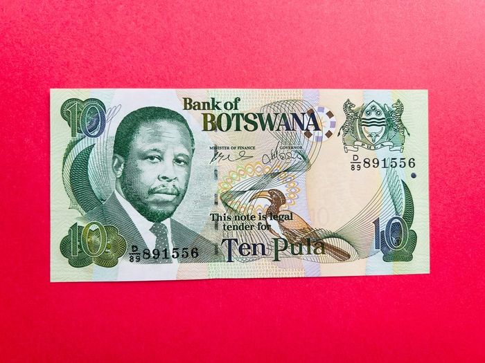 Botswana  10  Pula  2007  Pick  26b.  ( Uncirculated )