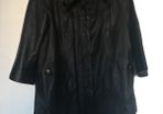 Ladies river island black leather jacket