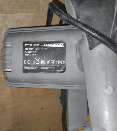 Titan Circular Saw 1500watts 220v