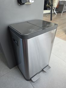 Pedal Bin, Stainless Steel