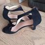 Elegant Black Peep-Toe Shoes Image 3