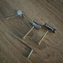 telecaster vintage chrome saddles Image 3
