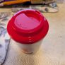 Christmas plastic cup with lid Image 2