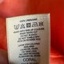 Paul Costelloe Living Studio 100% Linen Coral V Neck Top Blouse Image 6