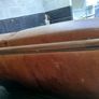 antique leather sofa Image 2