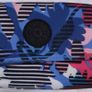 Kipling Blue Pink Floral Print Compact City Backpack Matching Wallet Set Image 8