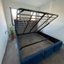 Bed frame 6ft super king with ottoman gas lift storage Image 4