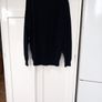 John Smedley Navy Merino Wool Polo Size L  New Without Tags Image 3