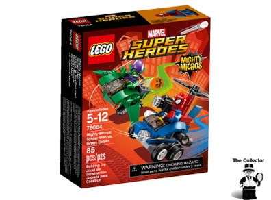 LEGO 76064 Super Heroes Mighty Micros Spiderman Vs Green Goblin Brand New Sealed