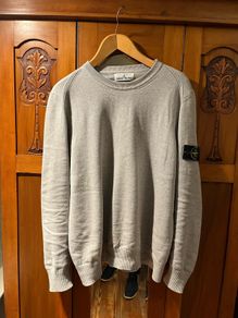 stone island jumper grey