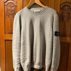 stone island jumper grey