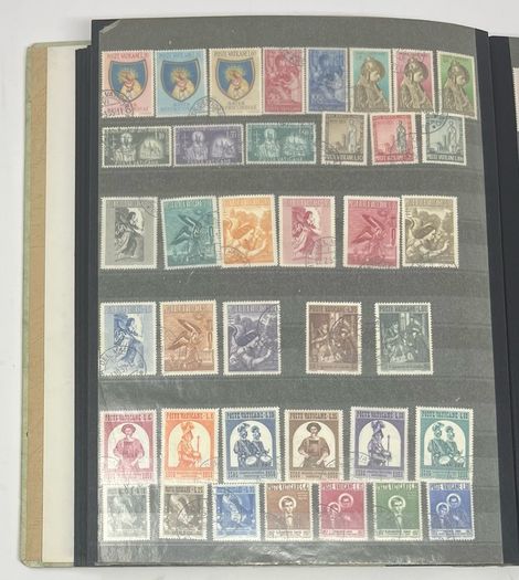 Collection: Vatican City Stamps both mint and used along with some miniature sheets on 40 pages