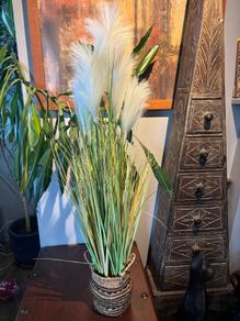 Fake Potted Pampas Grass