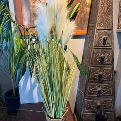 Fake Potted Pampas Grass