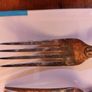 Vintage Kings Pattern Forks Image 5