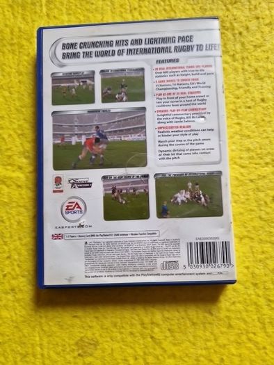 Rugby PlayStation2 ps2 games Original