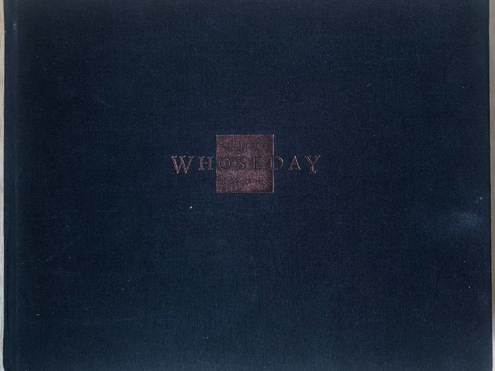 Whose Day? Book - Irish Hospice Foundation Millennium Hardback