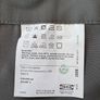 Long Grey IKEA curtains Image 4