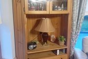 Mexican pine tv unit. Storage unit. Display cabinet