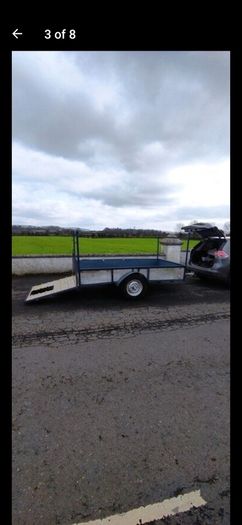 heavy duty single axel trailer