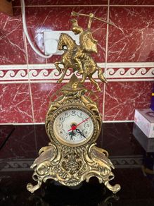 Brass clock