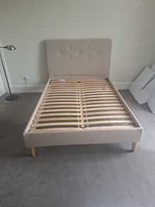IKEA Adanas upholstered double bed frame brand new rrp 399