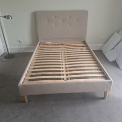 IKEA Adanas upholstered double bed frame brand new rrp 399