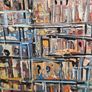 Original Rio de Janeiro Favela Painting 130x90cm Image 7