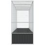 Aviary with Extension Silver 418.5x107x212 cm Steel Image 2